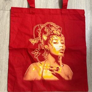Kali Uchis Red Tote Bag